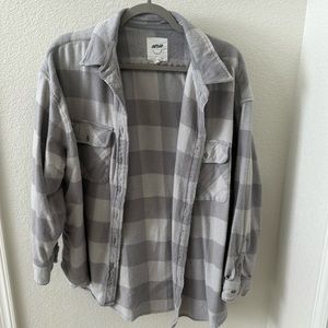 Aeire thick, gray flannel